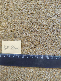 Кварцевый песок для площадок фр. 0,8 - 2 мм.  купить в Новокузнецке фото Камень Клуб