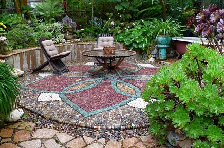 Советуем можно как выложить мозаику из камней - у нас можно заказать природный камень по низким ценам - как заказать, где купить без посредников, куда обратиться, быстро с доставкой под ключ - в Камень Клуб