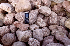 Kamenclub.ru: Розовый валунчик фр.100-300 мм.  купить в Новокузнецке крупный природный камень розовый, серый молочный красный речной галечник природный 7850 руб/т   фото КАМЕНЬ КЛУБ