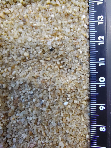 Кварцевый песок для пескоструйных работ фр. 0,8-1,6 мм.  купить в Новокузнецке фото Камень Клуб
