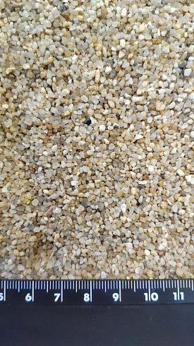 Кварцевый песок для пескоструйных работ фр. 0,8-1,6 мм.  купить в Новокузнецке фото Камень Клуб