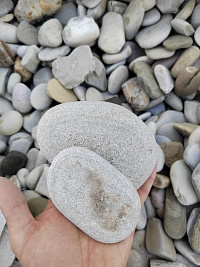 Галька черноморская фр. 50-100 мм.  купить в Новокузнецке фото Камень Клуб