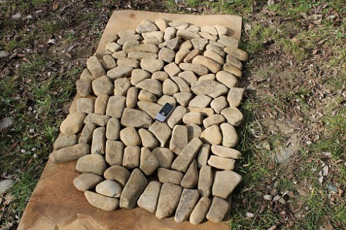 Kamenclub.ru: Песчаник брусчатка  купить в Новокузнецке    5 500 руб/т   фото КАМЕНЬ КЛУБ