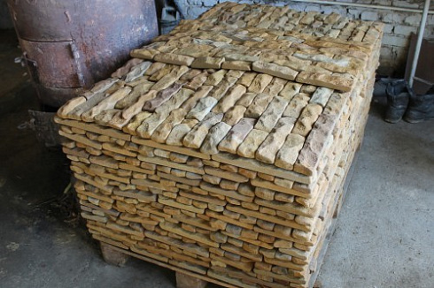 Kamenclub.ru: Песчаник (плитка) art PSG-5-02  купить в Новокузнецке    2400 руб/кв.м   фото КАМЕНЬ КЛУБ