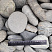 Kamenclub.ru: Галька речная окат (темно-серая) фр. 70-150 мм. купить  в Новокузнецке галька речная темно-серая, синяя, серая речная галька округлая  8000 руб/т   фото КАМЕНЬ КЛУБ