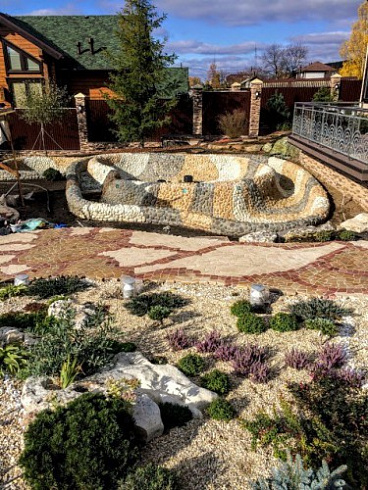 Kamenclub.ru: Песчаник брусчатка (Готика) art PSK-L-01  купить в Новокузнецке    2600 руб/кв.м    фото КАМЕНЬ КЛУБ