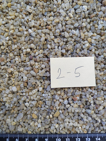 Кварцевый песок для площадок фр. 2-5 мм.  купить в Новокузнецке фото Камень Клуб