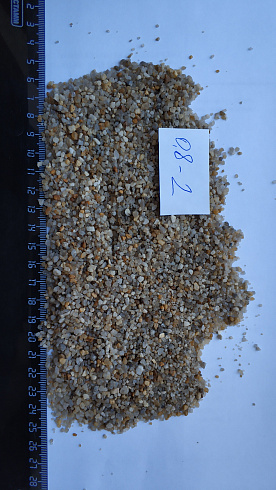 Кварцевый песок для площадок фр. 0,8 - 2 мм.  купить в Новокузнецке фото Камень Клуб