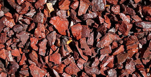 Kamenclub.ru: Щебень крошка красный (ЯШМА) фр. 5-10 мм.  купить в Новокузнецке крошка каменная яшмы красный, бордовый, темно-красный декоративная крошка ландшафтная каменная яшмоидная 8500 руб/т   фото КАМЕНЬ КЛУБ