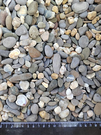 Галька крымская прибрежная фр. 10-20 мм.  купить в Новокузнецке фото Камень Клуб