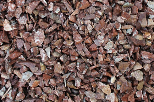 Kamenclub.ru: Мраморная крошка (щебень крошка розовый) фр. 40-70 мм.  купить в Новокузнецке мрамр розовый, красный мраморный декоративный 11000 руб/т   фото КАМЕНЬ КЛУБ