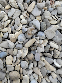 Галька каспийская фр. 20-40 мм.  купить в Новокузнецке фото Камень Клуб